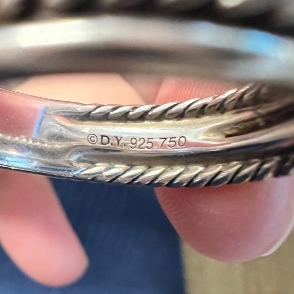 ⭐️David Yurman⭐️ X Crossover Band Ring Size 10 - Picture 4 of 4